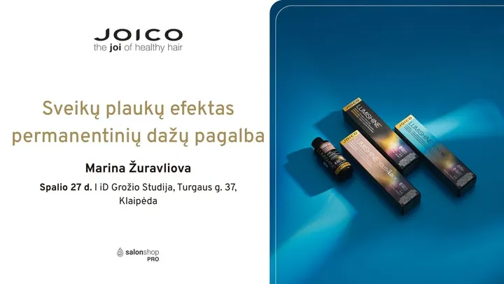 Sveikų plaukų efektas permanentinių dažų pagalba