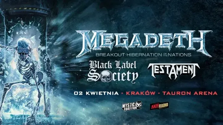Megadeth + Black Label Society + Testament
