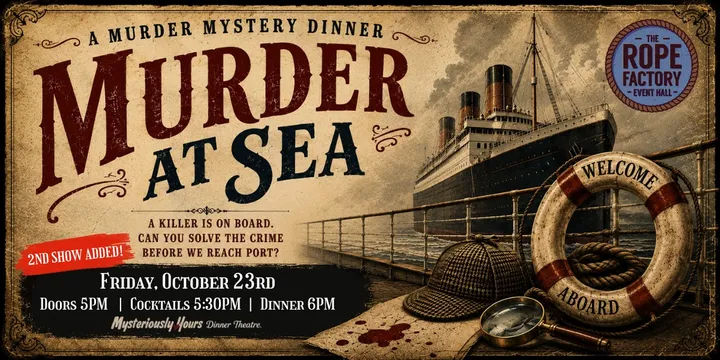Murder At Sea - Murder Mystery Dinner Theatre