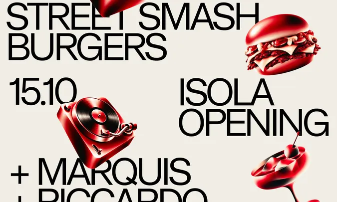 Le Cannibale x Street Smash Burgers - Marquis, Riccardo Moschen