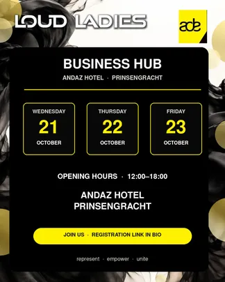 Loud Ladies Business hub at Andaz Hotel at ADE