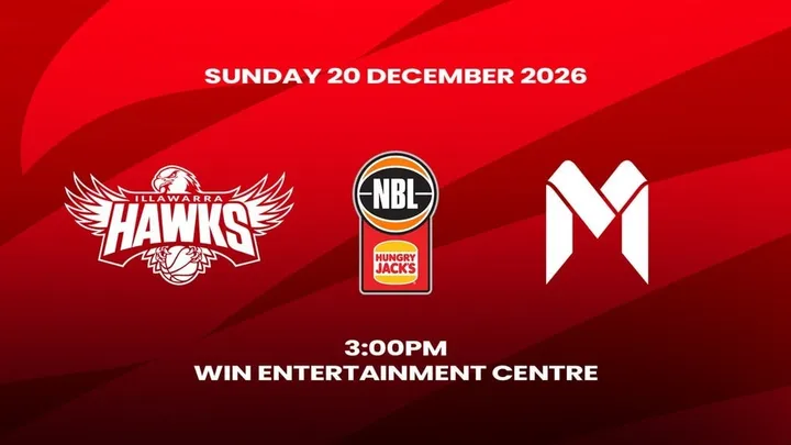 2026-27 Hungry Jacks NBL Season - Illawarra Hawks v Melbourne United