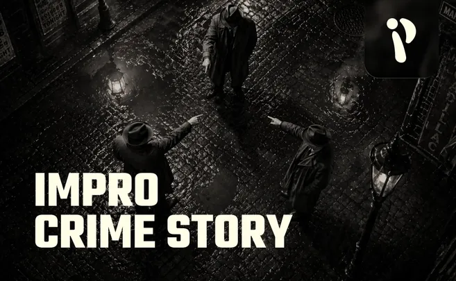 Impro Crime Story — improwizowany kryminał [18+]