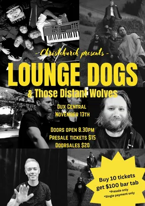 Lounge Dogs w/ Special Guests - Those Distant Wolves