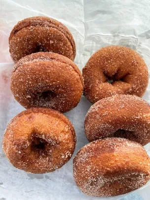Apple Cider Sourdough Donuts : Hands-On