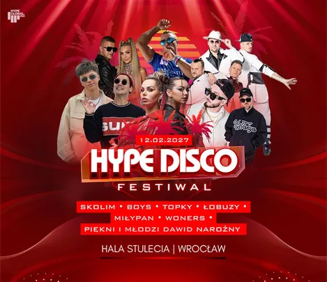 Hype Disco Festiwal - Festiwal Muzyki Disco Wrocław