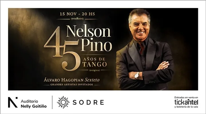 Nelson Pino - 45 años en el tango