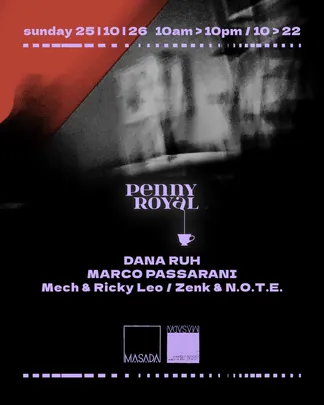 Pennyroyal, Masada, Dana Ruh & more