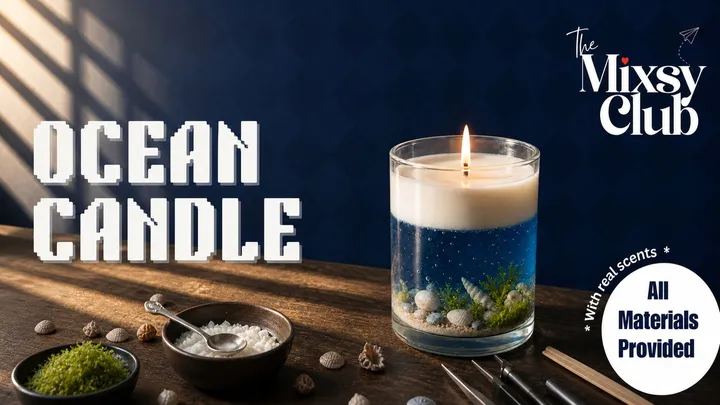 Ocean Candle Making - The Mixsy Club