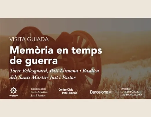 Memòria en temps de guerra. Visita guiada a la Torre Bellesguard, el Pati Llimona i la Basílica dels Sants Just i Pastor