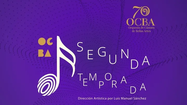 OCBA. Orq. de Cámara de Bellas Artes Programa 8, 8+. Ingreso 19:30 h.