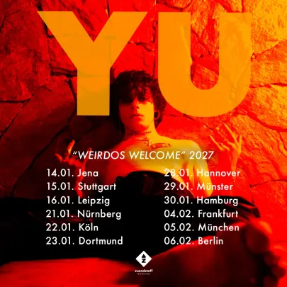 YU "Weirdos Welcome" Tour 2027