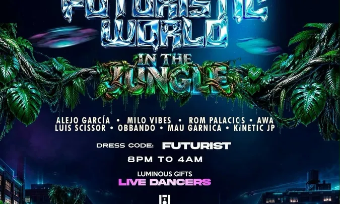 FUTURISTIC WORLD IN THE JUNGLE  W/ ALEJO GARCIA