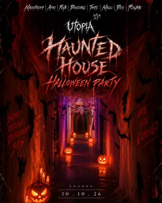 Utopia'd Haunted House Party (21+)