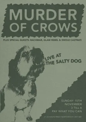 Murder of Crows, Rachmar, Swole Castrati, Glam Rebel