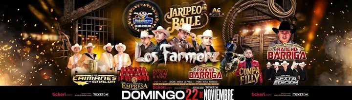 LOS FARMERZ, GRUPO SEXTA EDICION Y MAS