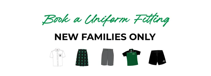 2027 Year 7 Uniforms - NEW FAMILIES