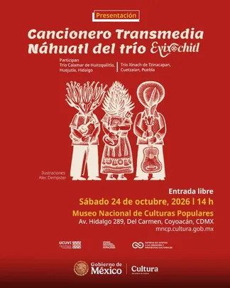 Cancionero Transmedia Náhuatl del trío Eyixochitl