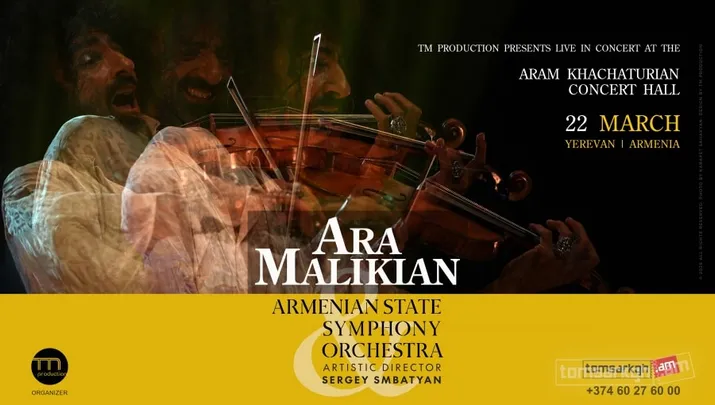 Ara Malikian - Armenian State Symphony Orchestra