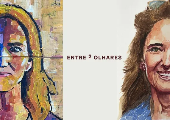 Entre Dois Olhares, de Claudia Cudell e Sílvia Portugal