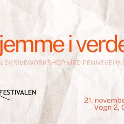 Skriveworkshop: Hjemme i verden
