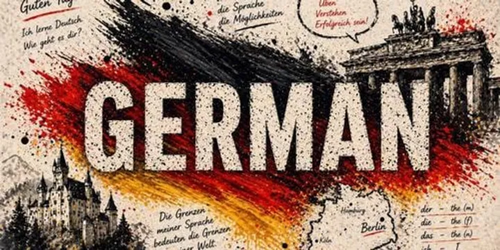 One German Group Lesson - 60 Mins