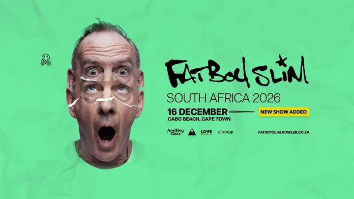 Fatboy Slim Cape Town 2026 - PUBLIC HOLIDAY