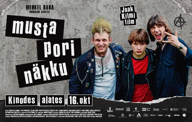 komöödiafilm "Musta pori näkku"