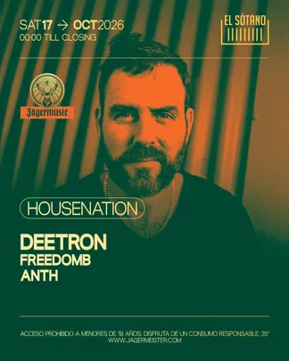 HOUSENATION: Deetron, FredoomB, Anth