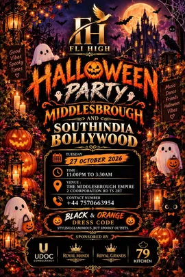 Fly High Halloween Party