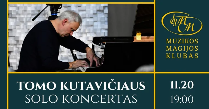 Tomo Kutavičiaus solinis koncertas