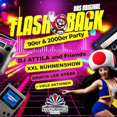 Flashback Party · mit DJ Attila