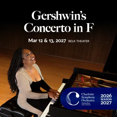 Charlotte Symphony: Gershwin’s Concerto in F