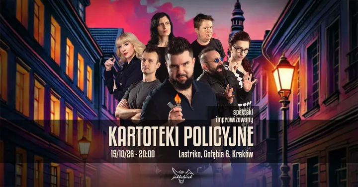Jakkolwiek: Kartoteki policyjne - kryminalny spektakl improwizowany