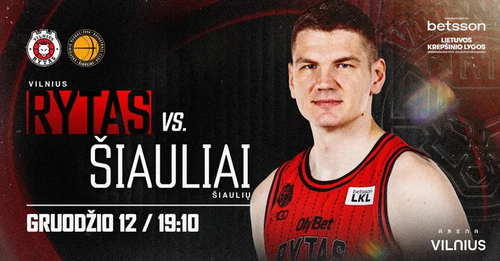 LKL: Vilniaus ''Rytas'' - Šiaulių ''Šiauliai''