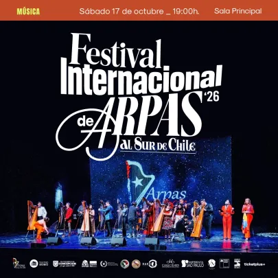 Festival internacional de Arpas: Arpas al Sur de Chile 2026