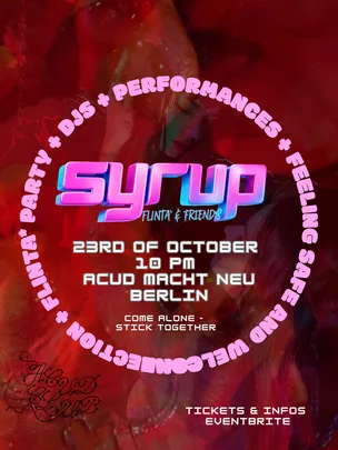 SYRUP - FLINTA* & Friends