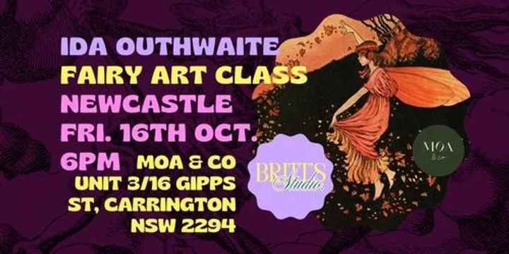 Ida Outhwaite Fairy Illustration Class - Britt's Studio