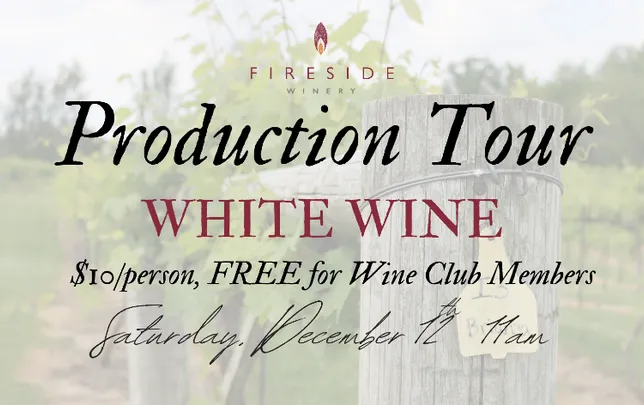 Production Tour (White Wine) - December 12