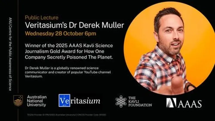 Public Lecture by Veritasium’s Dr Derek Muller
