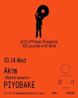 still off beat presents 100sounds with Akim