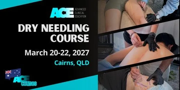 Dry Needling Course CAIRNS QLD (20-22 MAR 2027)