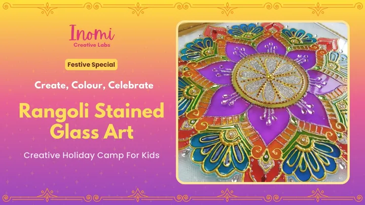 Rangoli Stained Glass Art