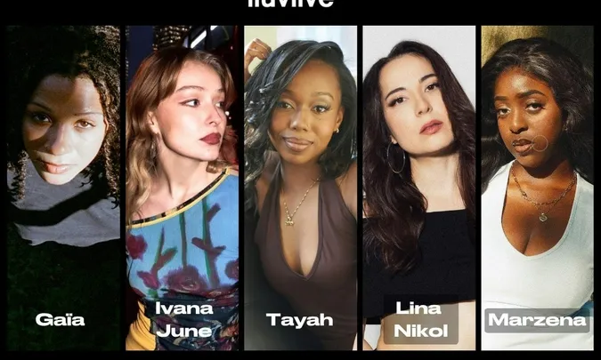 Ivana june, Gaïa, Lina Nikol, Tayah & Marzena