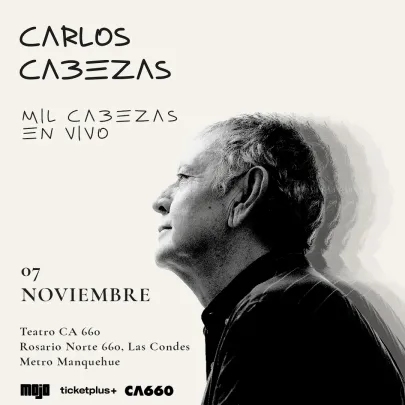 Carlos Cabezas "Lanzamiento Mil Cabezas en vivo"