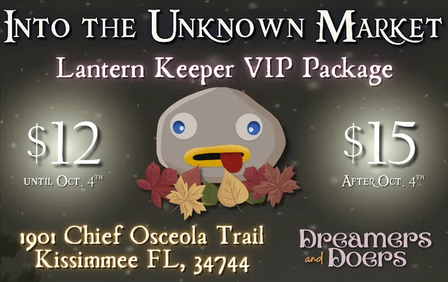 Into the Unknown Market VIP || Lantern Keepers