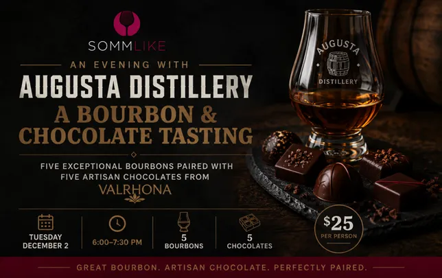 An Evening with Augusta Distillery: A Bourbon and Chocolate Tasting