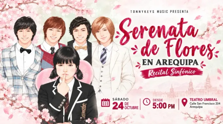 Serenata de Flores / el Recital de Boys Over Flowers - Arequipa