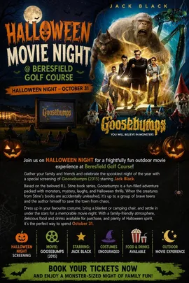 Halloween Movie Night @ Beresfield Golf Course