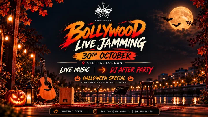 MALANG: Bollywood Halloween Live Jamming + DJ After Party